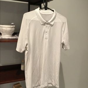 Lululemon size large white performance polo